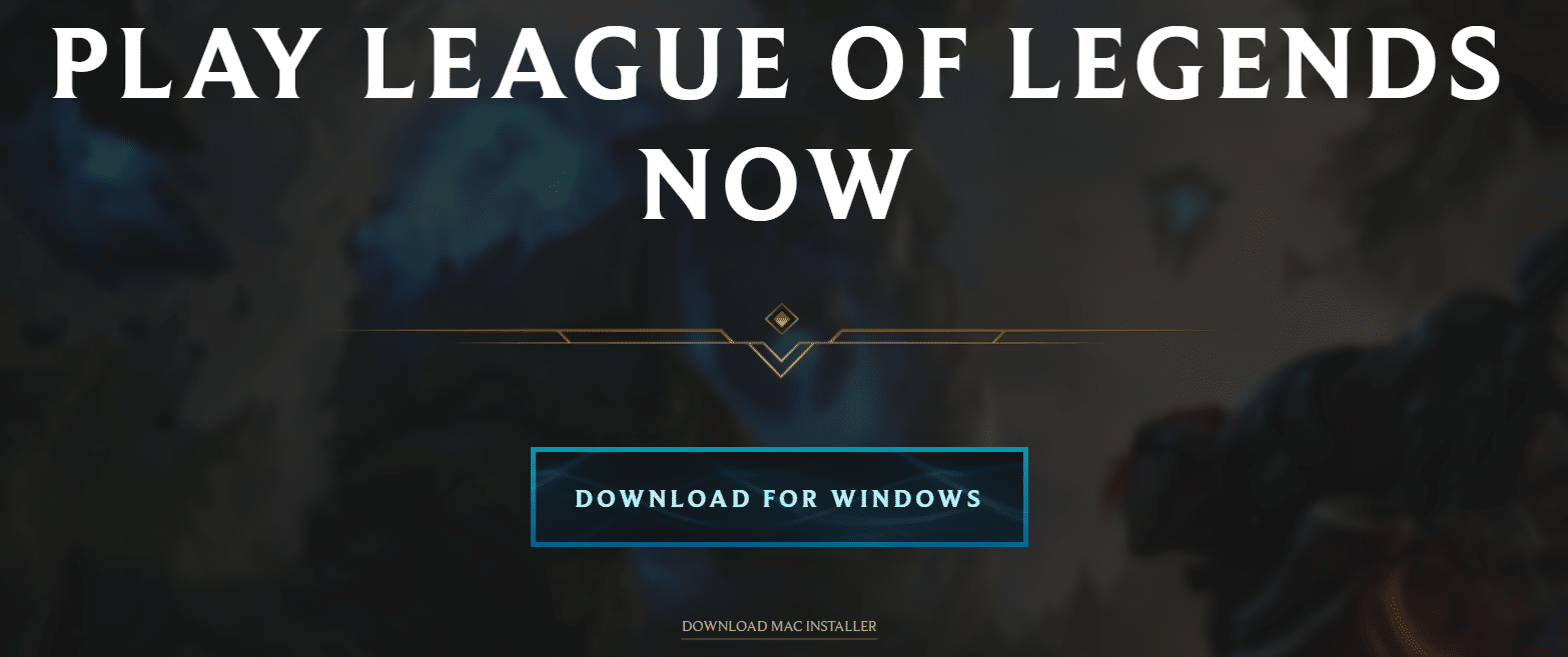 league of legneds download for mac