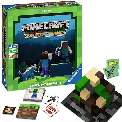 Minecraft Builders & Biomes Board Game