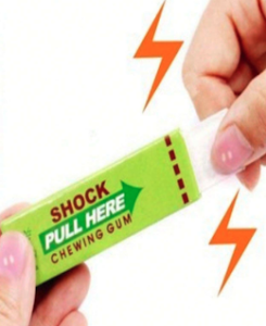 Electric Shock Prank Gum