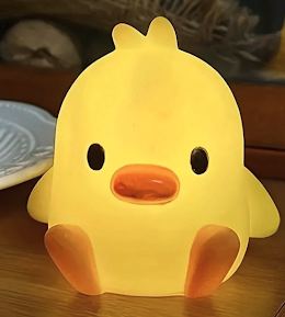 Yellow Duck LED Night Light